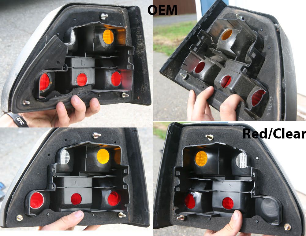 FS MK2 GOLF Euro Tails M3 style and OEM w/ bulb tray VW Vortex